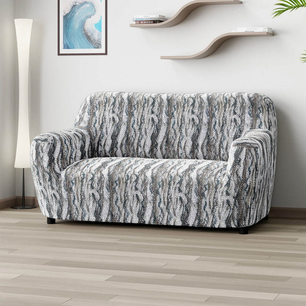 Printed Microfibra - Funda Sofa 2 cuerpos Marble
