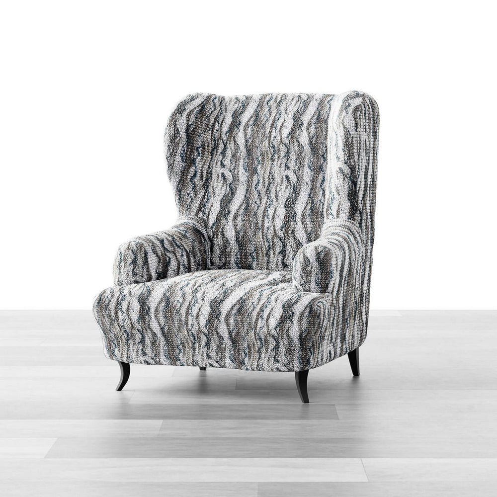 Printed Microfibra - Funda Sitial Marble