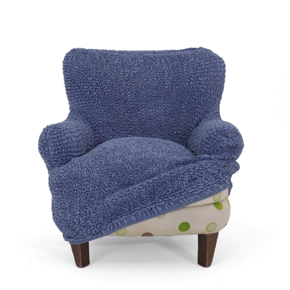 Microfibra - Funda Sillon Blue