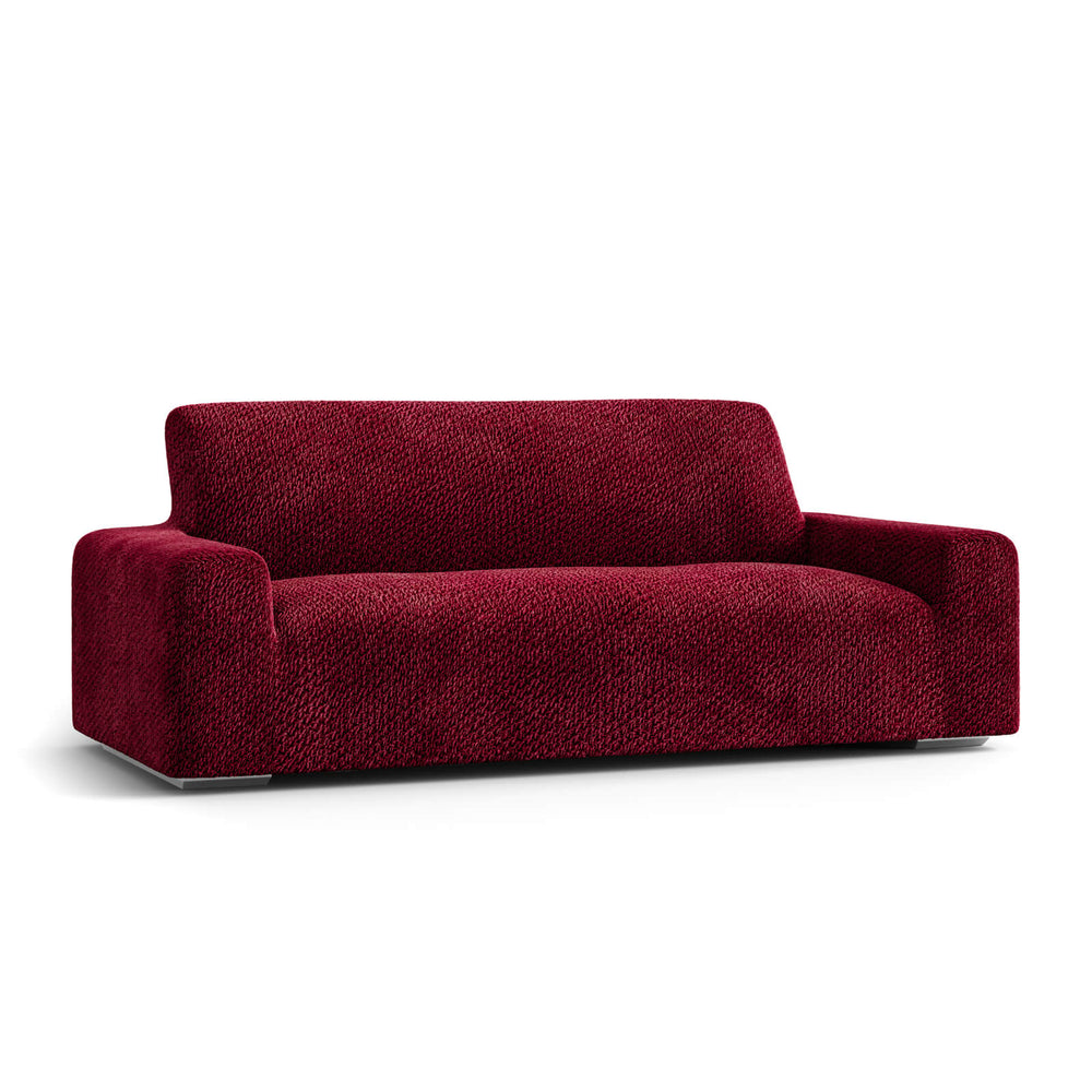 Velvet - Funda Sofa 3 cuerpos Bordeaux