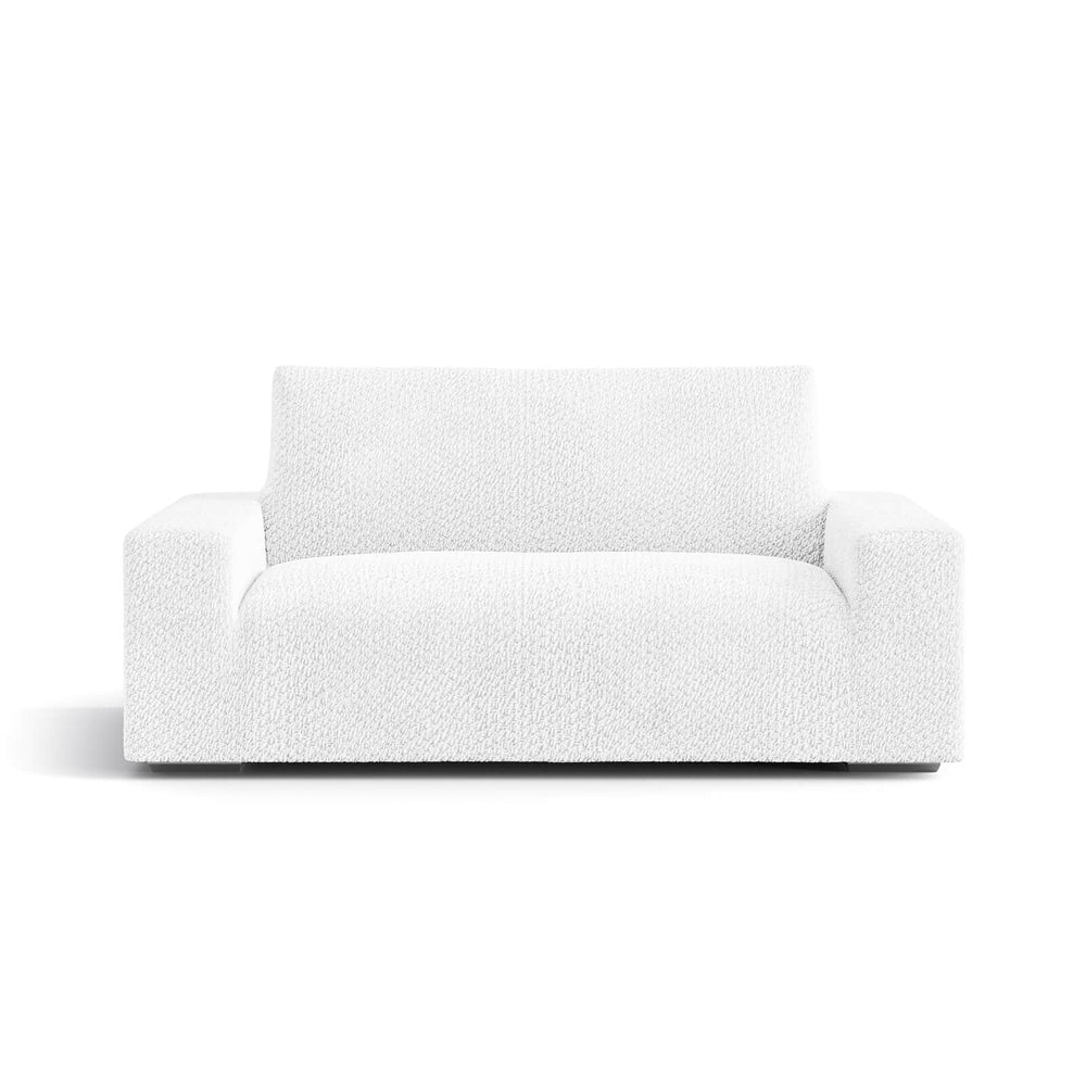 Velvet - Funda Sofa 2 cuerpos White