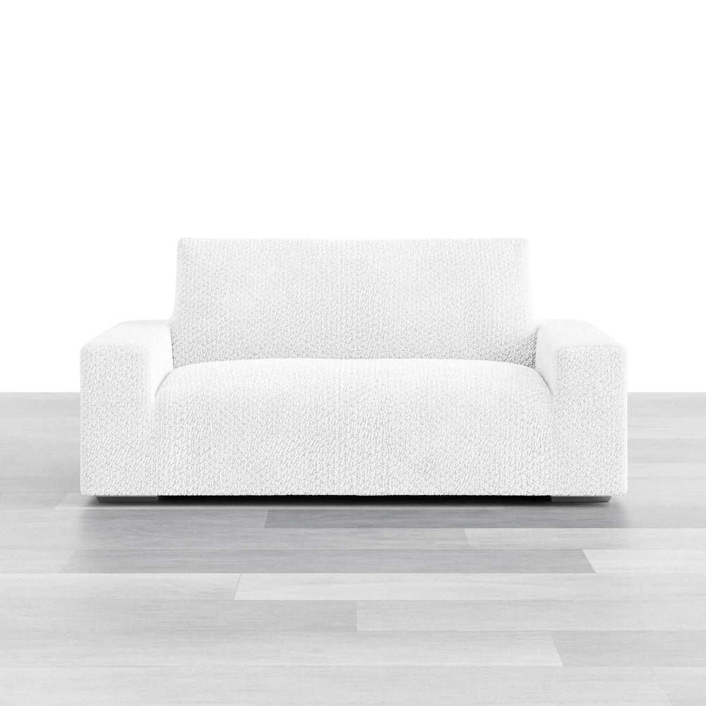 Velvet - Funda Sofa 2 cuerpos White