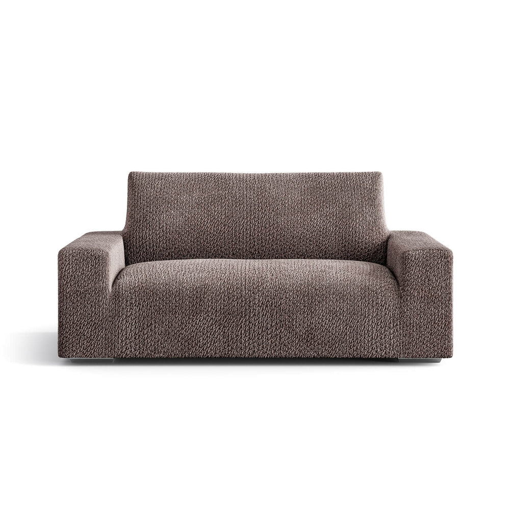 Velvet - Funda Sofa 2 cuerpos Brown
