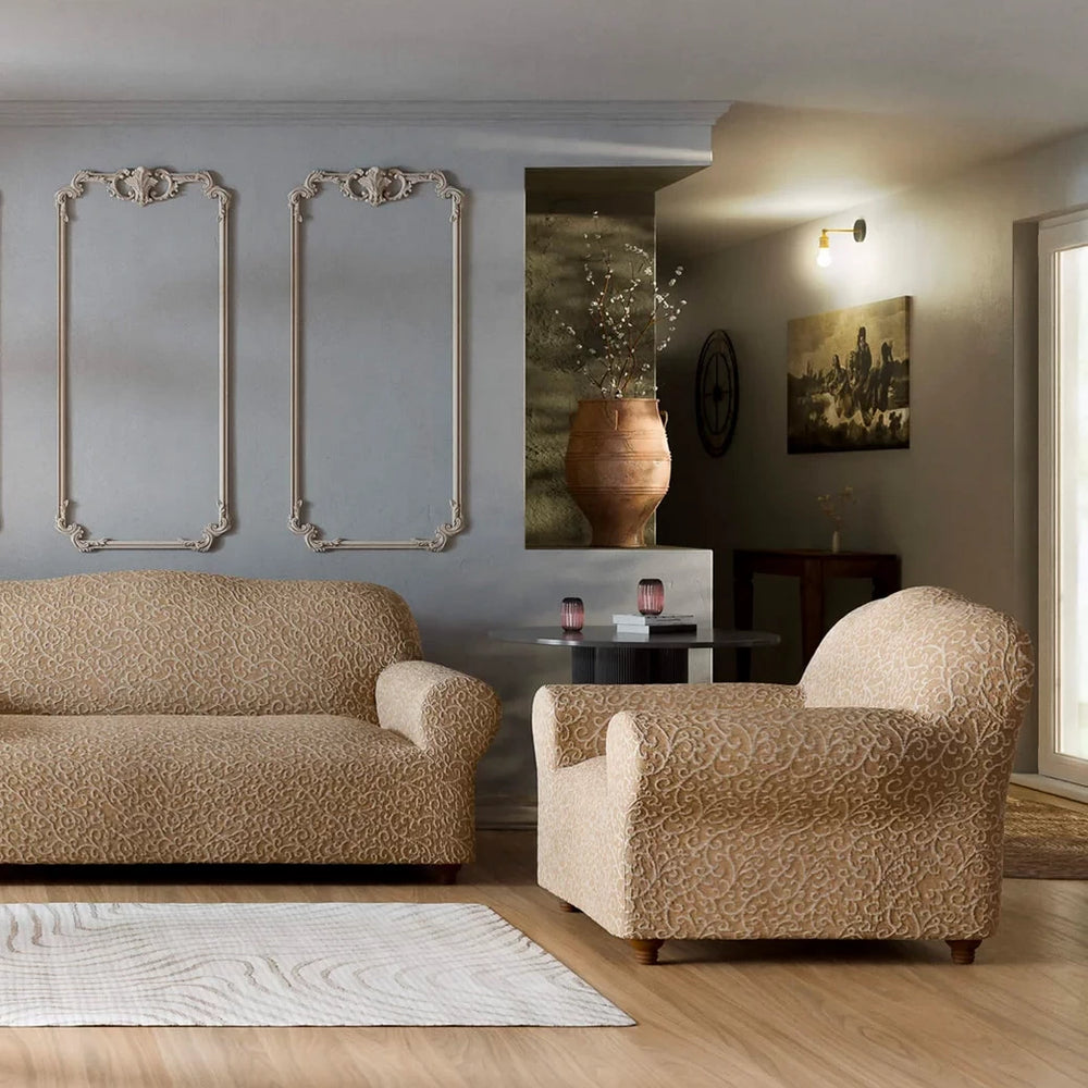 Jacquard 3D - Funda Sillon Arabesco