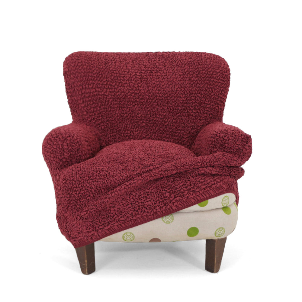 Microfibra - Funda Sillon Bordeaux