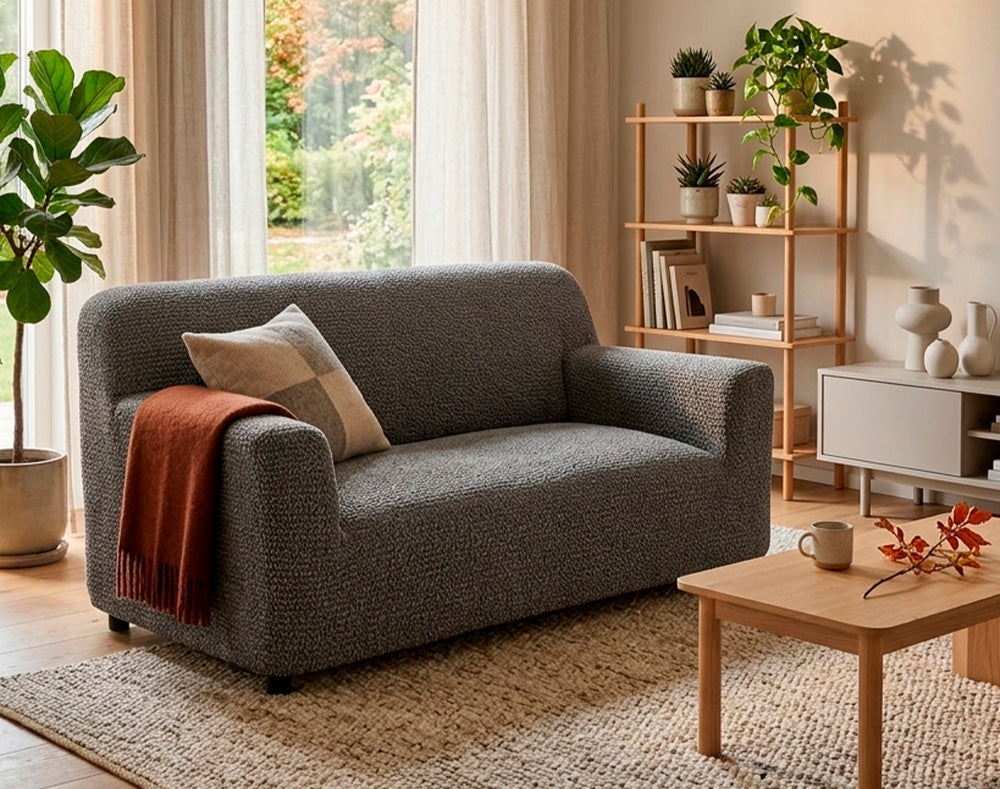 Charcoal: el tono perfecto para un living sofisticado