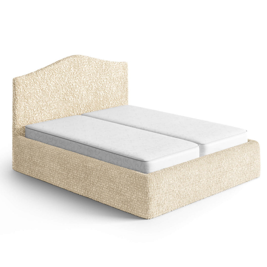 Algodon Organico - Funda Cama 2 Plazas Vanilla