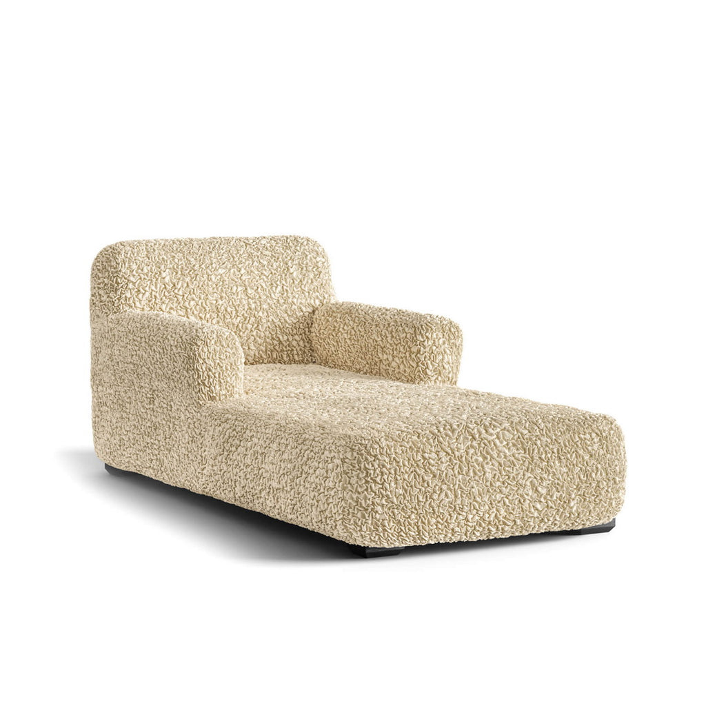 Algodon Organico - Funda Chaise Lounge Vanilla