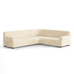 Algodon Organico - Funda Sofa Esquinero Vanilla