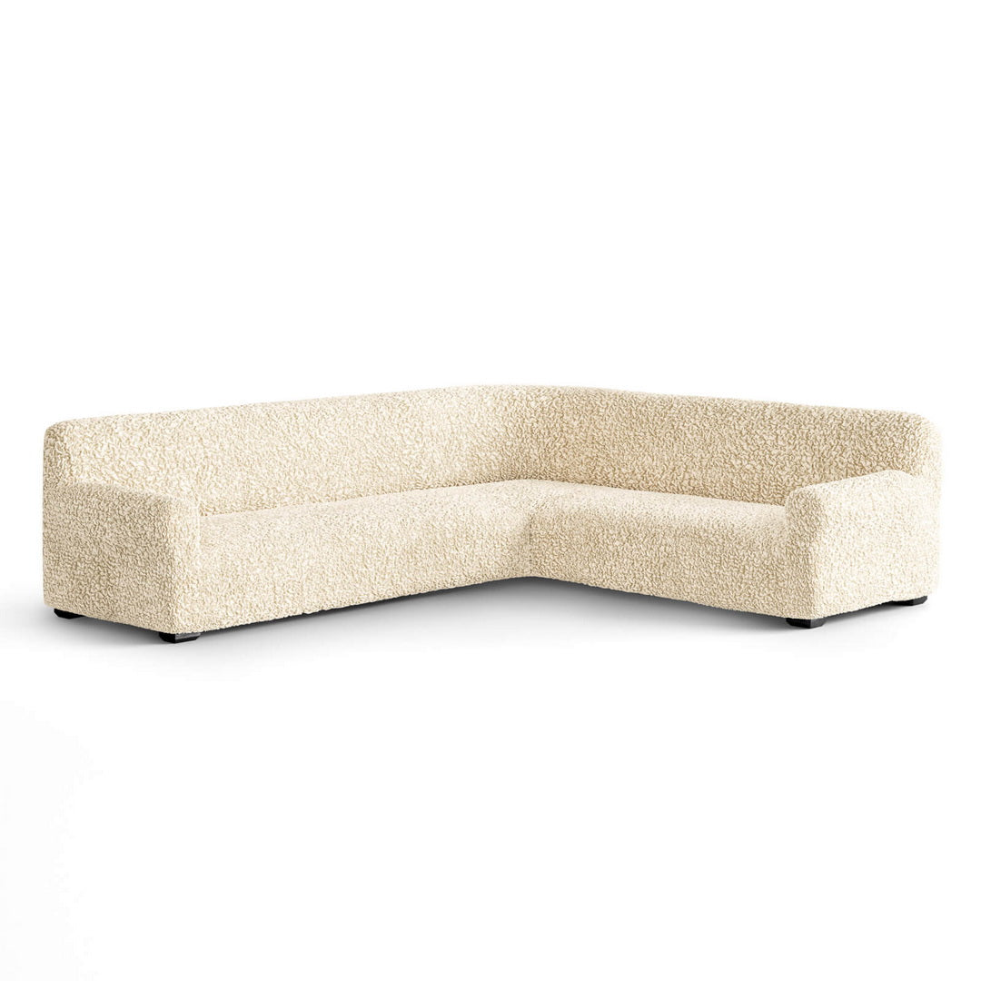 Algodon Organico - Funda Sofa Esquinero Vanilla