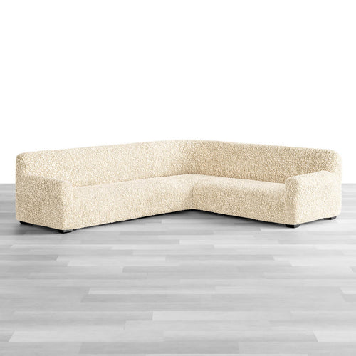 Algodon Organico - Funda Sofa Esquinero Vanilla