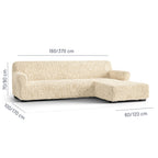 Algodon Organico - Funda Sofa L Derecho Vanilla