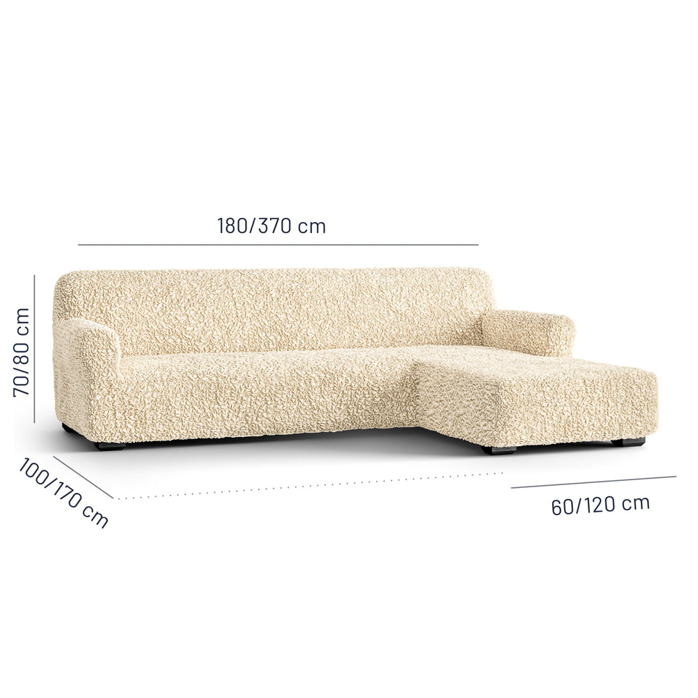 Algodon Organico - Funda Sofa L Derecho Vanilla