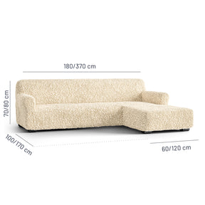 Algodon Organico - Funda Sofa L Derecho Vanilla