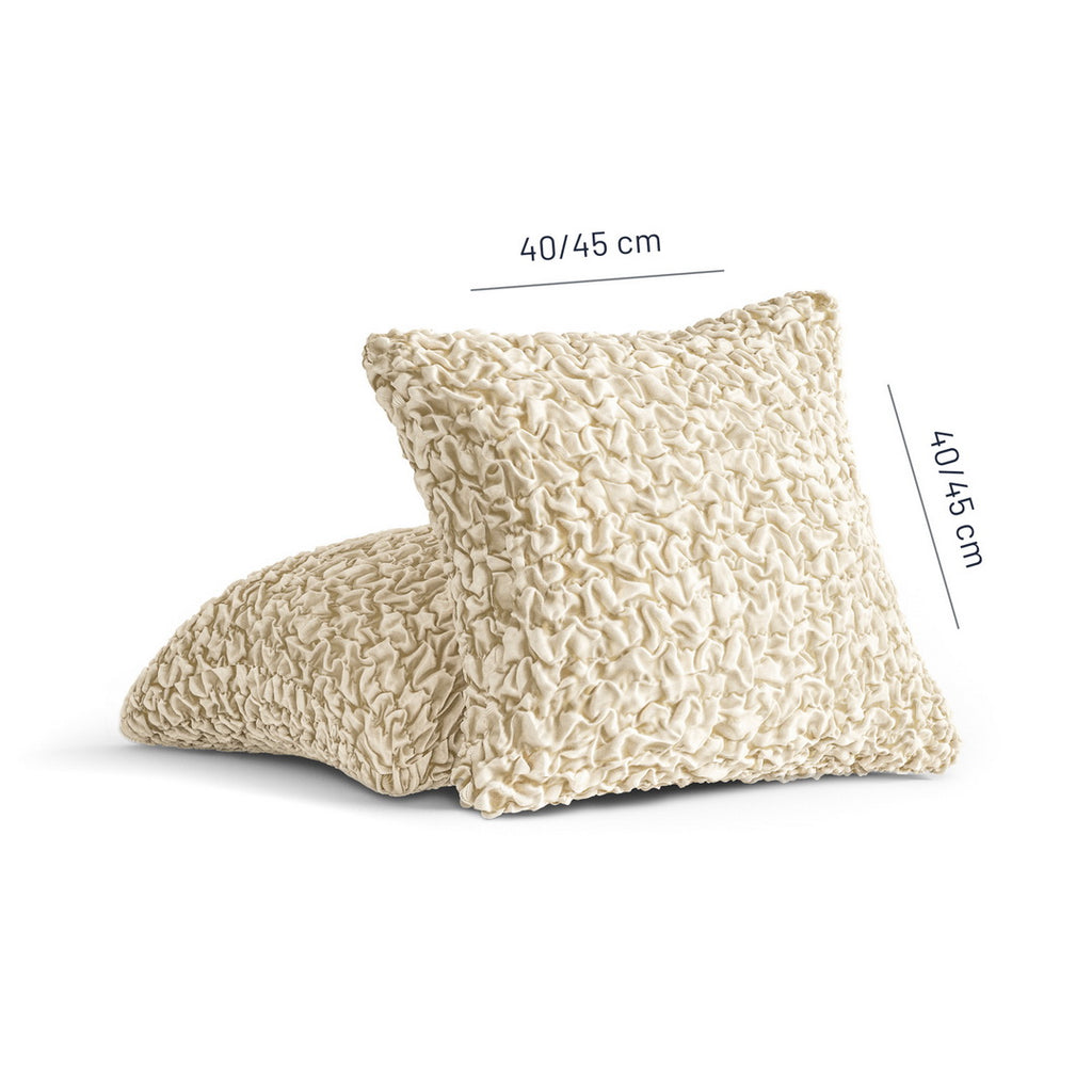 Algodon Organico - 2 Fundas Cojines Vanilla