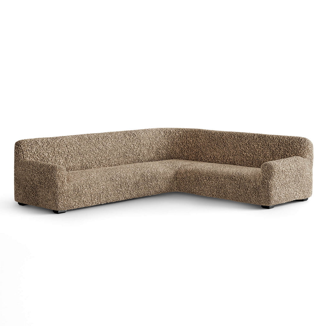 Algodon Organico - Funda Sofa Esquinero Capuccino