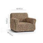 Algodon Organico - Funda Sillon Capuccino