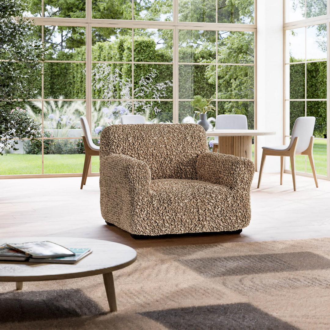 Algodon Organico - Funda Sillon Capuccino
