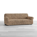 Algodon Organico - Funda Sofa 3 cuerpos Capuccino