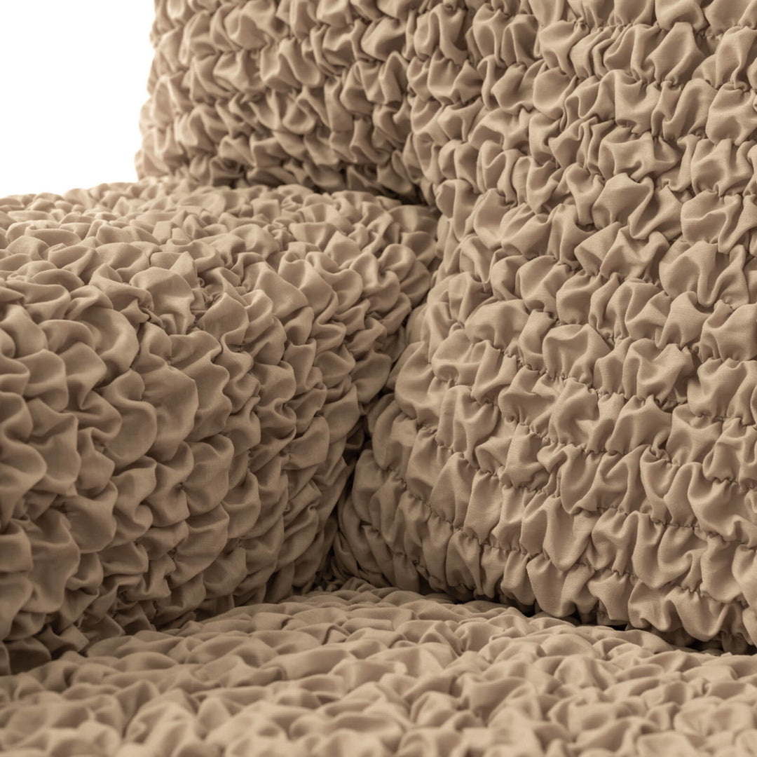Algodon Organico - Funda Chaise Lounge Capuccino