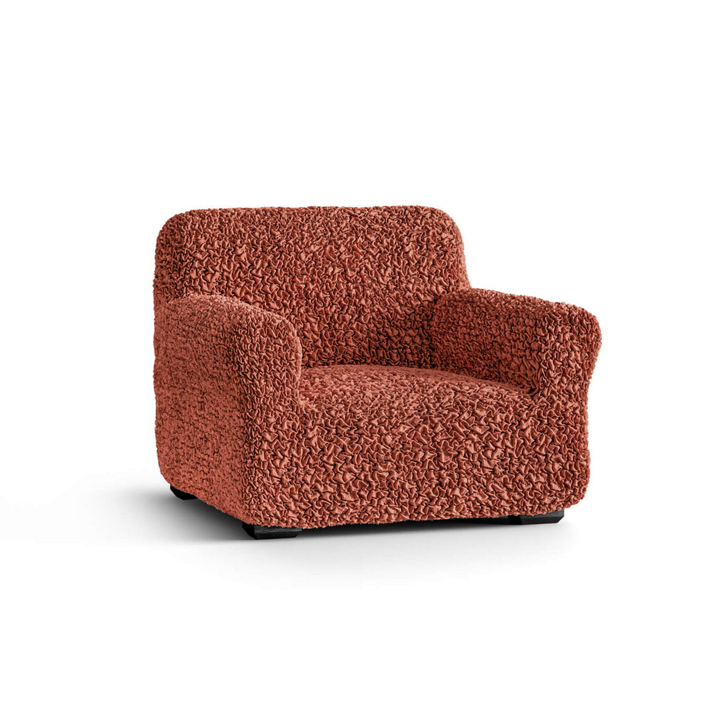 Algodon Organico - Funda Sillon Terracota