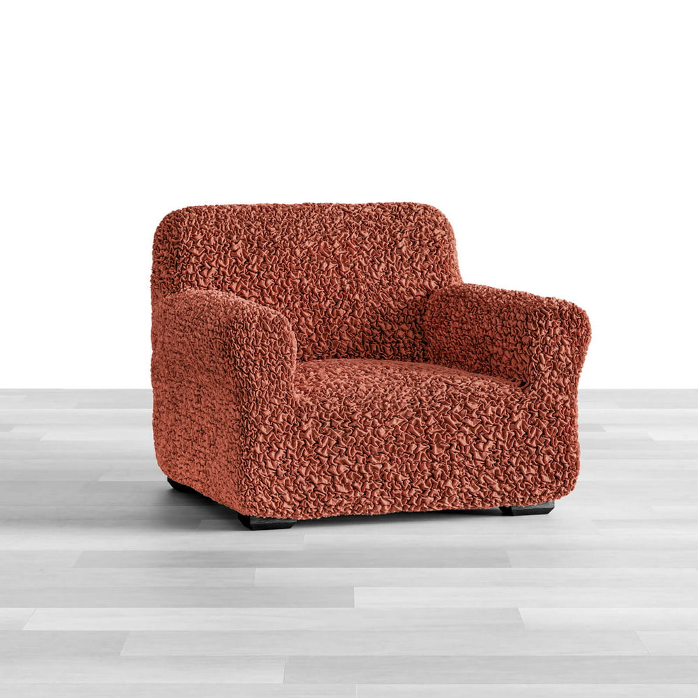 Algodon Organico - Funda Sillon Terracota | Eurofunda