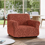 Algodon Organico - Funda Sillon Terracota