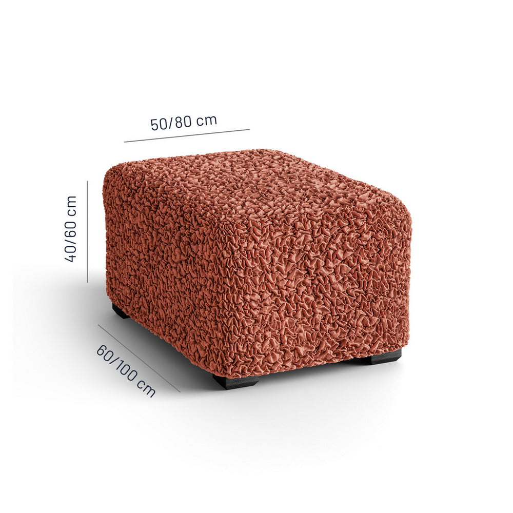 Algodon Organico - Funda Ottomana Terracota