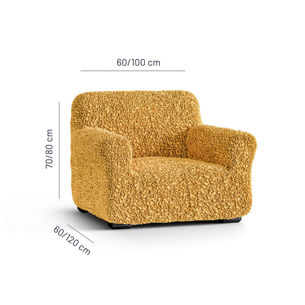Algodon Organico - Funda Sillon Mostaza