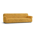 Algodon Organico - Funda Sofa 4 cuerpos Mostaza