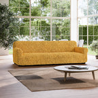 Algodon Organico - Funda Sofa 4 cuerpos Mostaza