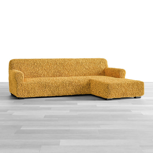 Algodon Organico - Funda Sofa L Derecho Mostaza