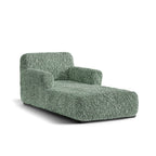 Algodon Organico - Funda Chaise Lounge Menta
