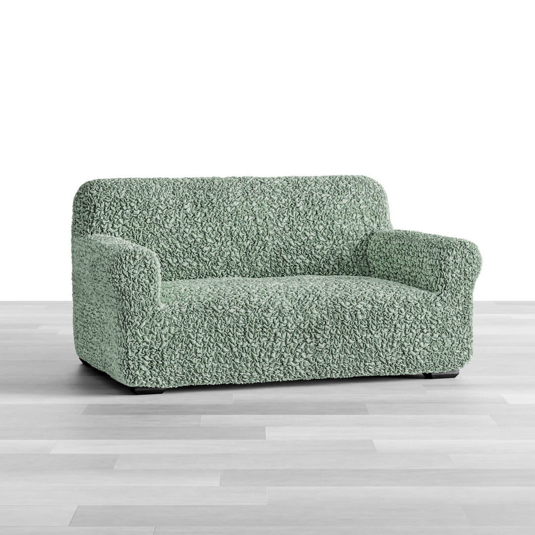 Algodon Organico - Funda Sofa 2 cuerpos Menta