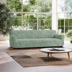 Algodon Organico - Funda Sofa 4 cuerpos Menta