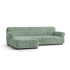 Algodon Organico - Funda Sofa L Izquierdo Menta
