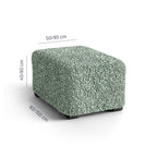 Algodon Organico - Funda Ottomana Menta