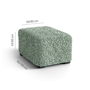 Algodon Organico - Funda Ottomana Menta