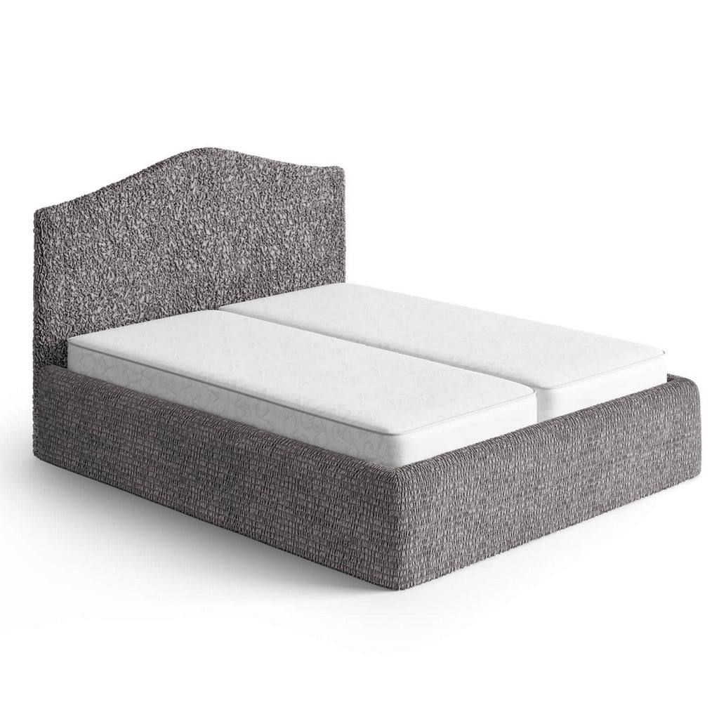 Algodon Organico - Funda Cama 2 Plazas Charcoal