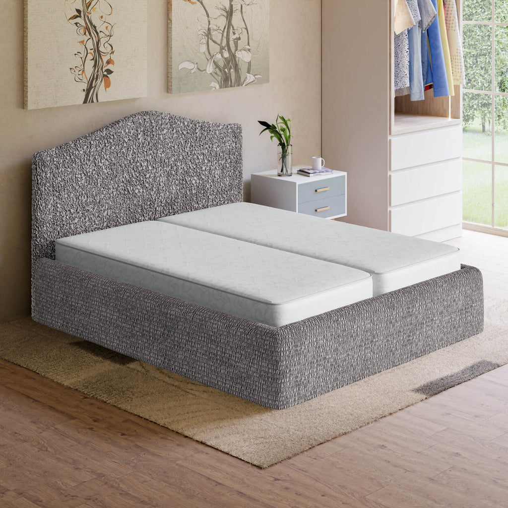 Algodon Organico - Funda Cama 2 Plazas Charcoal