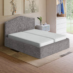 Algodon Organico - Funda Cama 2 Plazas Charcoal