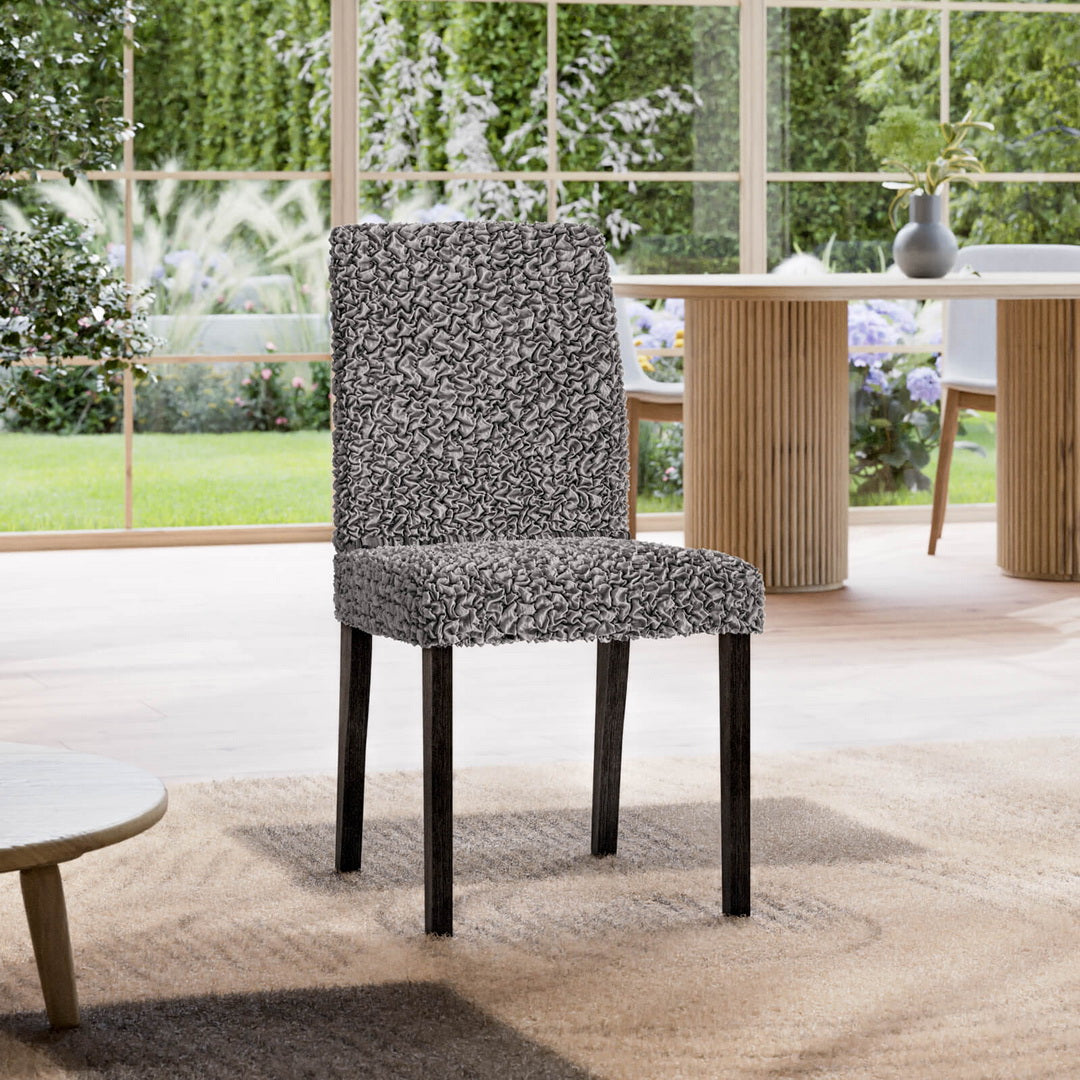 Algodon Organico - Funda Silla Charcoal