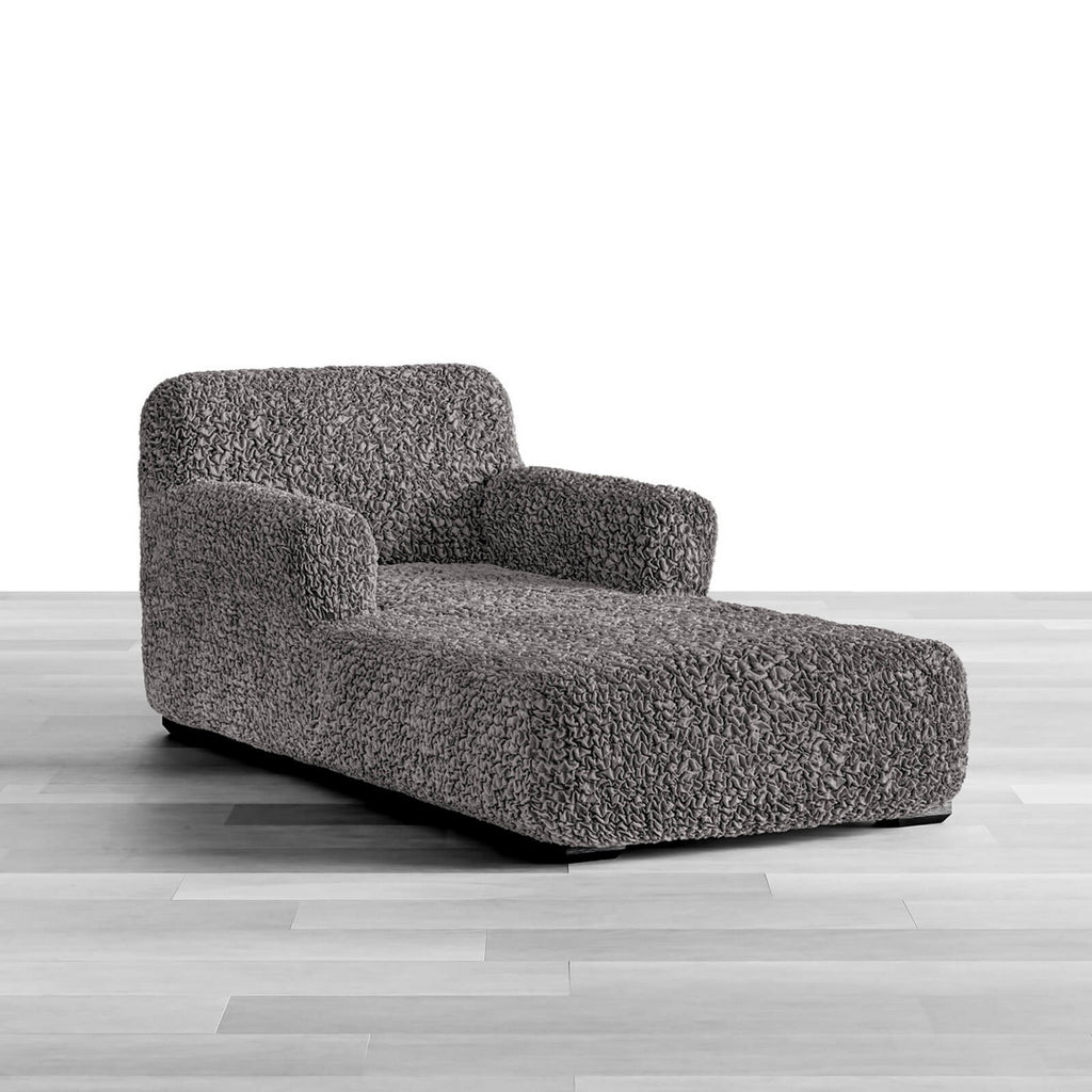 Algodon Organico - Funda Chaise Lounge Charcoal