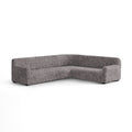 Algodon Organico - Funda Sofa Esquinero Charcoal