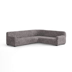 Algodon Organico - Funda Sofa Esquinero Charcoal