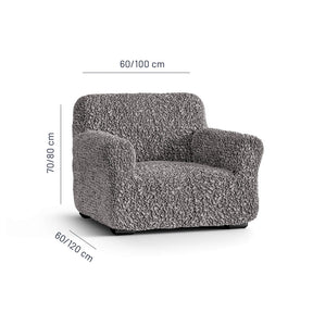 Algodon Organico - Funda Sillon Charcoal