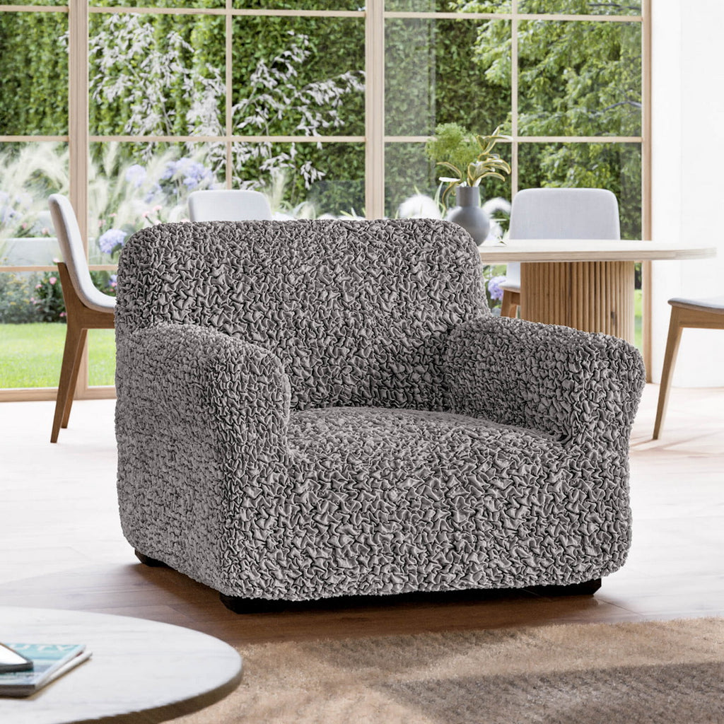 Algodon Organico - Funda Sillon Charcoal