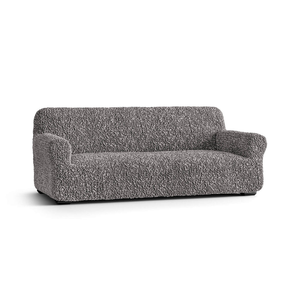 Algodon Organico - Funda Sofa 3 cuerpos Charcoal