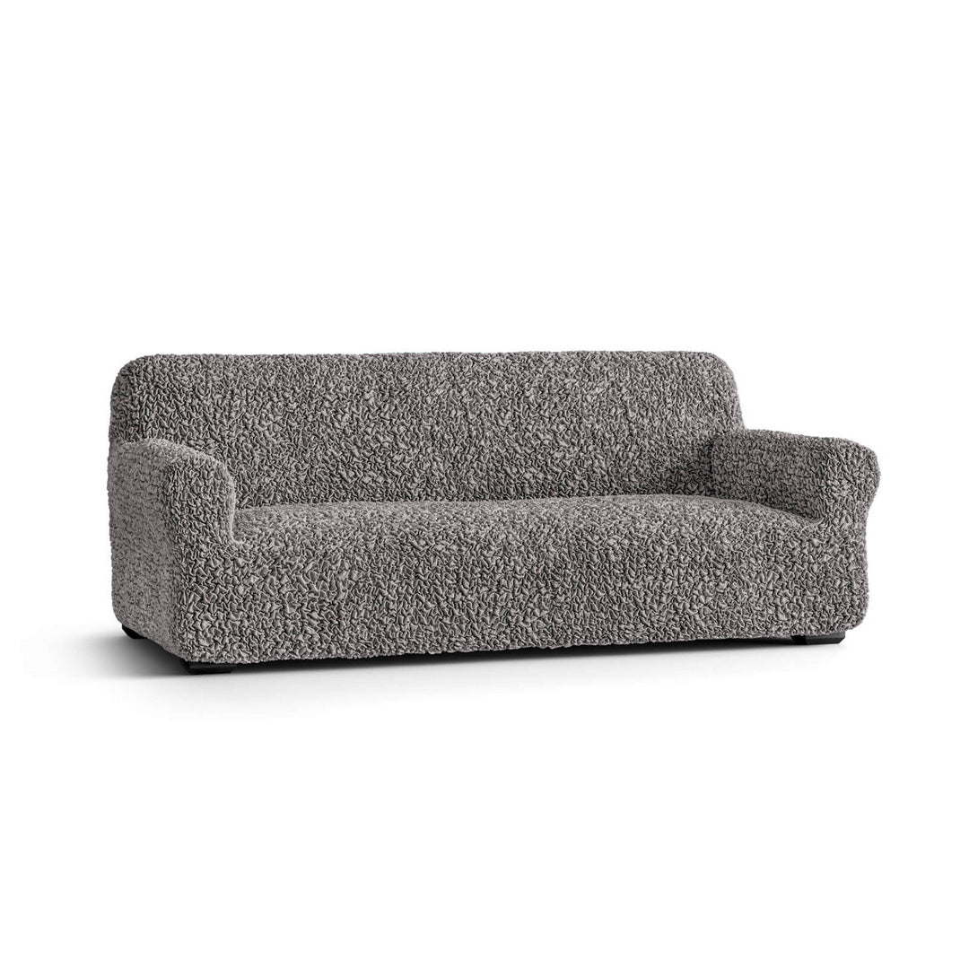 Algodon Organico - Funda Sofa 3 cuerpos Charcoal