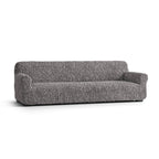 Algodon Organico - Funda Sofa 4 cuerpos Charcoal